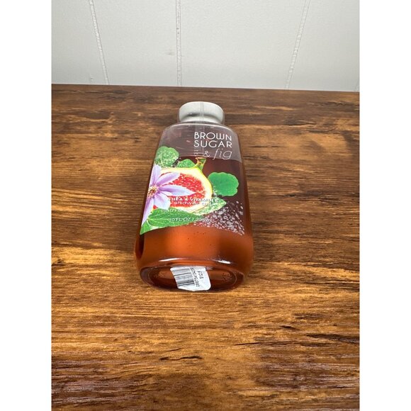 Bath & Body Works Brown Sugar & Fig Shower Gel 10 oz • Discontinued • Shea & Vit - Picture 6 of 6